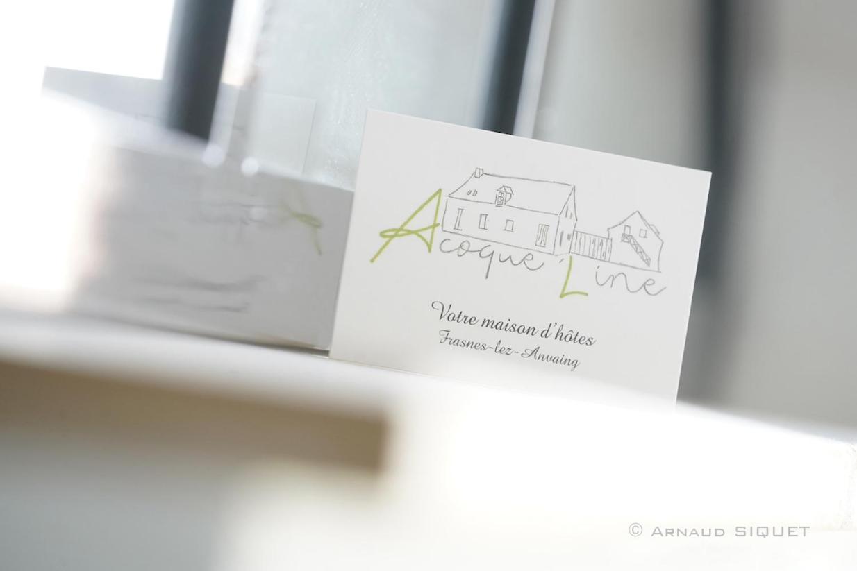 Bed and Breakfast A Coque'Line Frasnes-lez-Anvaing Exterior foto